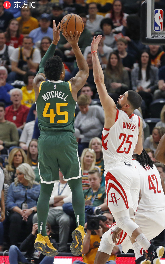 熟胜猛,火箭胜爵士晋级西部总决赛 熟胜猛,火箭胜爵士晋级西部总决赛